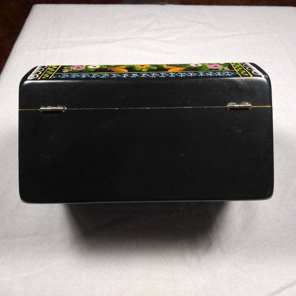 MEXICAN WOOD JEWELRY BOX  HANDPAINTED "NWOT" - Picture 9 of 15
